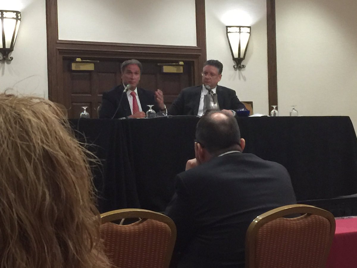 HeatherSSand's tweet photo. @SecondaryPayer's Roy Franco speaking with Dave Cherry on Liability MSAs #NAMSAP2016 @RoyFranco20 @NAMSAPorg https://t.co/K8bJMLkCRz