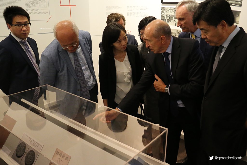 gerardcollomb's tweet image. 🇫🇷🇨🇳 Le nouvel Institut franco-chinois de #Lyon ouvre ses portes ce soir en présence de l'Ambassadeur Zhai Jun.