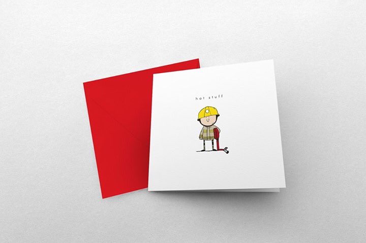 This is one of my favourite greeting cards #fireman #firefighters #firesafety #birthday #cards #personalitycards
