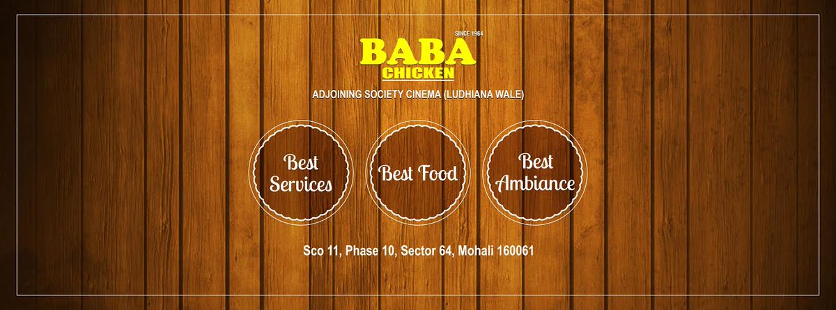 baba_chicken's tweet photo. The most famous Food-Chain of Ludhiana's Adj. Society Cinema Baba Chicken is grabbing appreciations in Tricity Now. https://t.co/oaMUa2zfIa