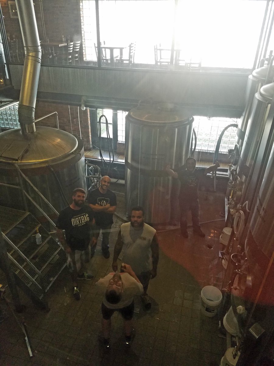 Brewing an all new collaboration beer with <a href="/DirtBagAles/">Dirtbag Ales</a> - look for it soon!