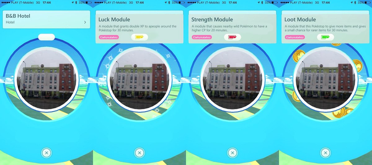 PokeGoNation's tweet photo. Idea: Niantic should add different types of lure modules that give unique rewards
#PokemonGO https://t.co/TqVzT17xiU