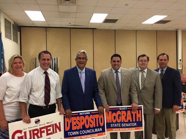 <a href="/AnthonyJSantino/">Anthony J. Santino</a> &amp; I visited <a href="/oceansidegop/">OceansideGOP</a> &amp; #LynbrookNY GOP to talk abt work we've been doing for <a href="/HempsteadTown/">Town of Hempstead</a>