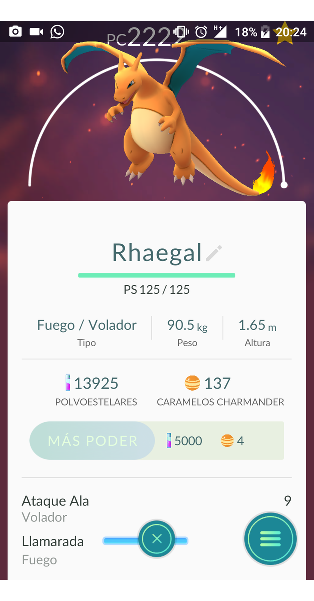 pgovigoblog's tweet photo. Es el mejor #Charizard q habéis visto? RT-SI FAV-NO @SPAINPokemonGO @PokemonGo_Spain @PokemonGo_MAD @EquipoMistico https://t.co/X9sydY4QcI