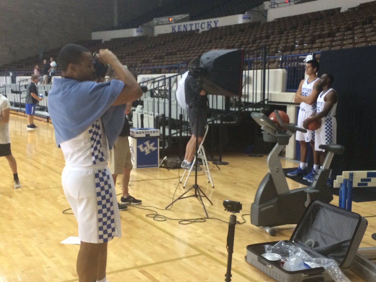 KentuckyMBB's tweet photo. .@ZayBriscoe is a man of many talents. https://t.co/IsjWSW3Chf