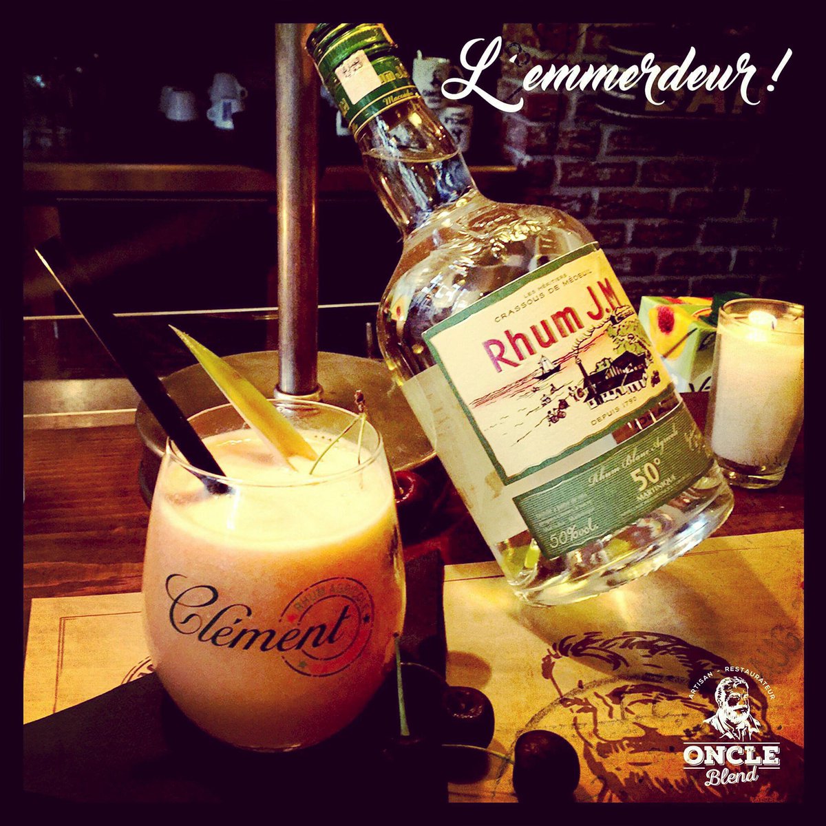 Oncle_Blend's tweet photo. #oncleblend #cheztonton #cocktail #emmerdeur #bar #apero #afterwork #rhum #agricole #casablanca #maroc #twittoma https://t.co/1cgoKxIs6J