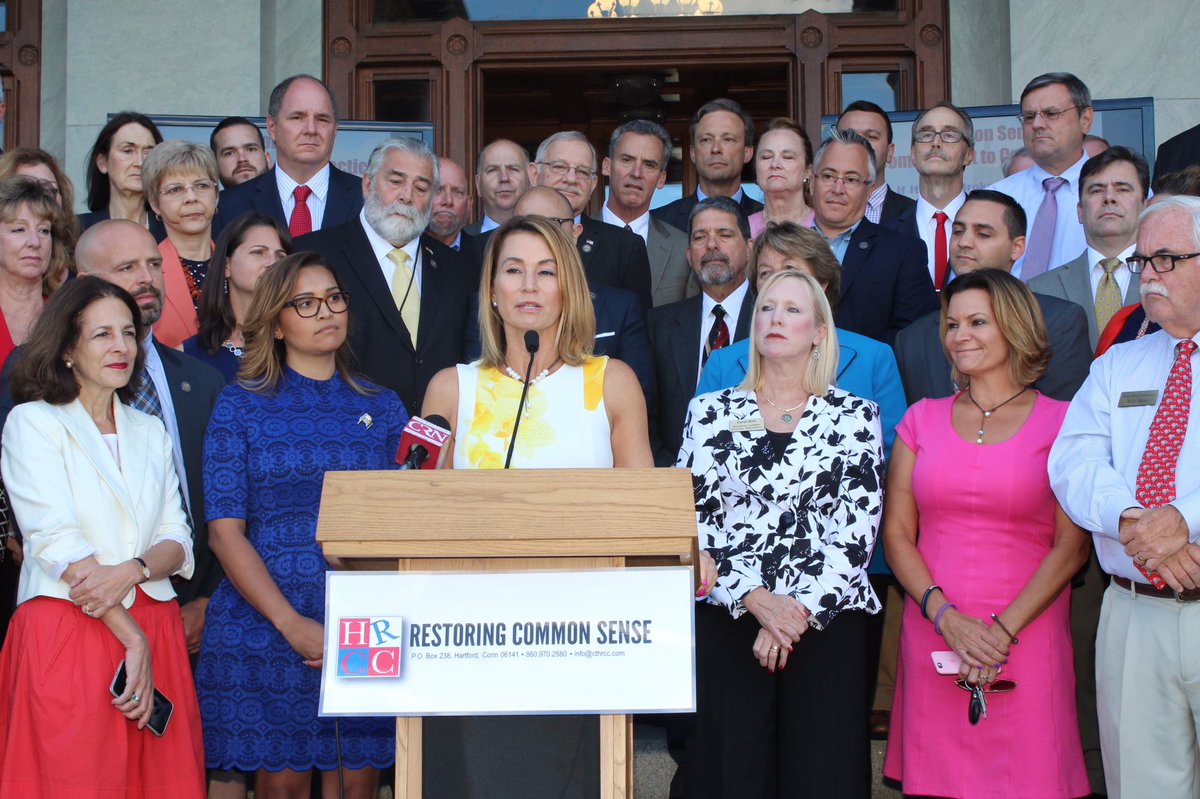 RepTKlarides's tweet photo. So proud to stand with these great men and women running for the House #HRO #cthrcc #endonepartyrule https://t.co/VRCOEMcKSy