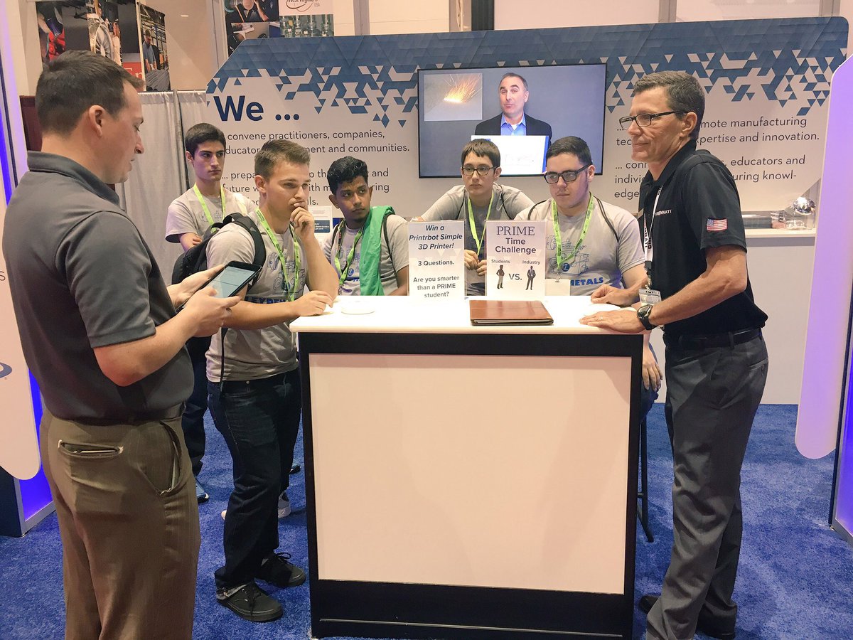 L_Longstreth's tweet photo. #PRIME Challenge: Students vs Industry! #IMTS2016  #LeydenPride #IMTSSummit https://t.co/s8odmpaE0Q