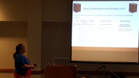 LibraryofMich's tweet photo. #MiNewDirectors #librarysuperstar Clare Meimbiela is at it again sharing #LibraryLaw https://t.co/9GzqF9hHCQ