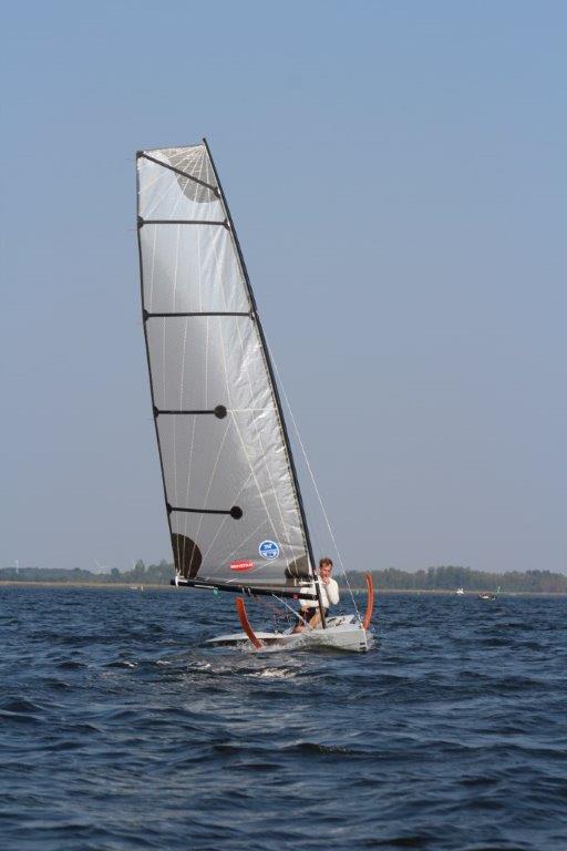 Foils up, even rustig aan.