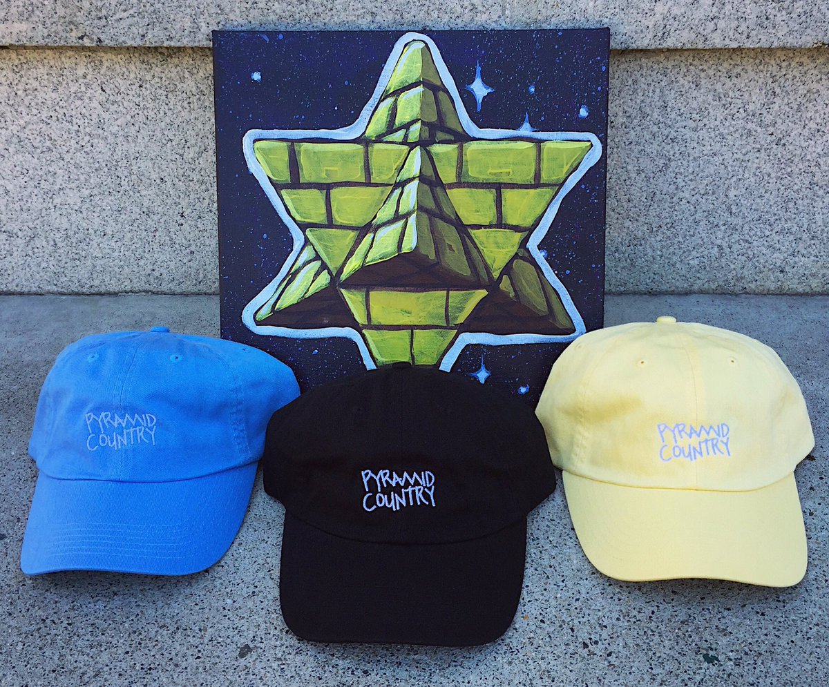 terraceskate's tweet photo. New @pyramidcountry hats, available now! #PyramidCountry https://t.co/q9vb7nwixL