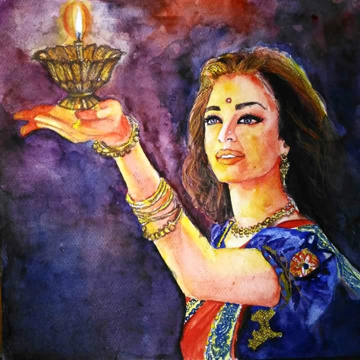 prithviprabhu1's tweet photo. My painting of #AishwaryaRai 😘😘😘
@DharmaMovies @karanjohar @juniorbachchan @SrBachchan
#BulleyaTomorrow https://t.co/ntXXsDG4J1