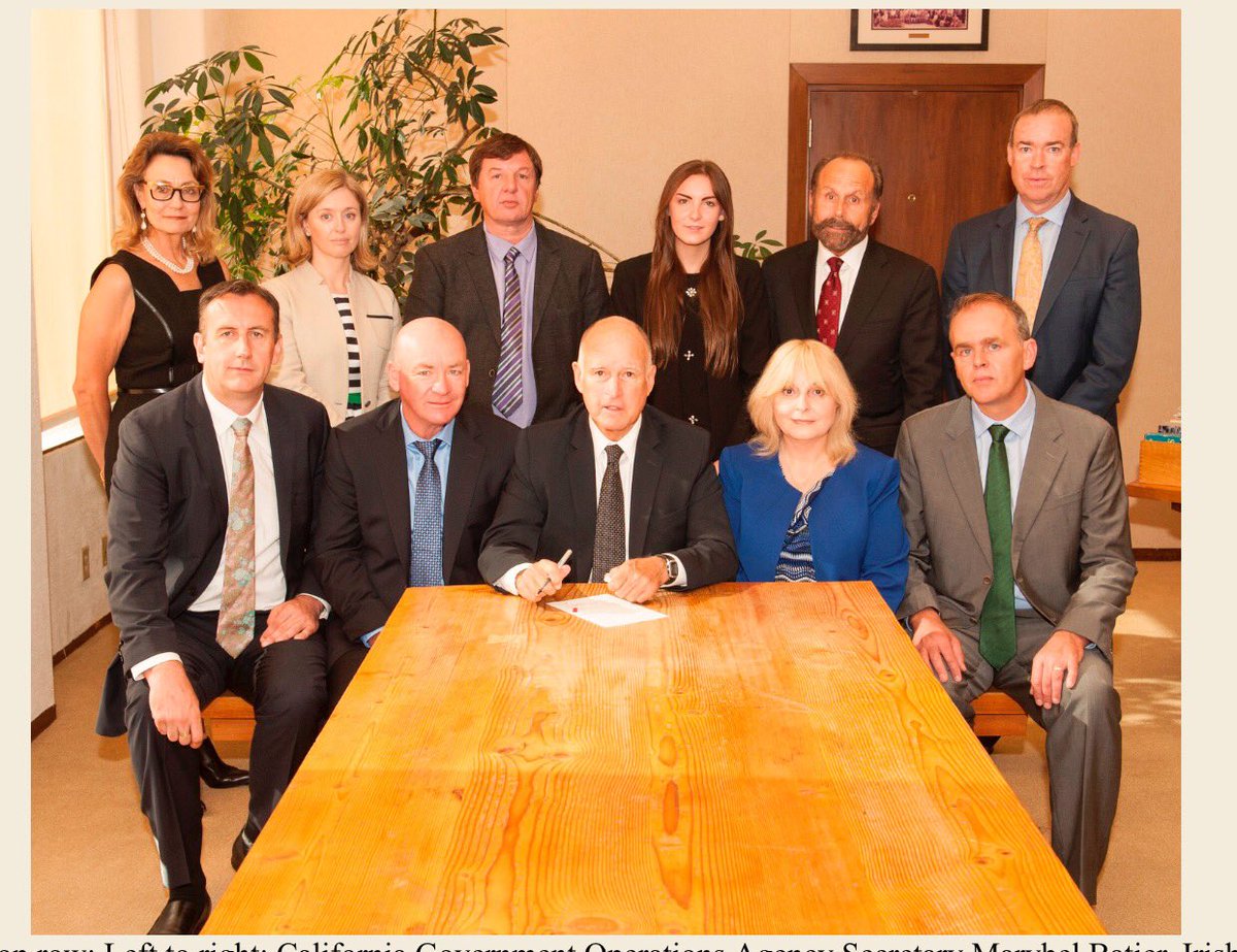 SovernNation's tweet photo. .@JerryBrownGov signs SB465, tougher construction oversight, flanked by families of #BerkeleyBalconyCollapse victims https://t.co/0V99LepyS2