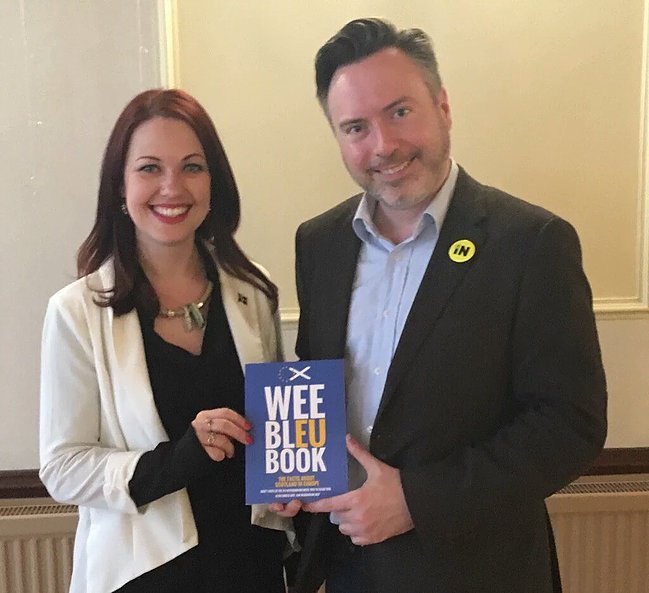 Beards4Indy's tweet photo. The Wee BlEU Book: great companion to the Blue/Black books by @AlynSmithMEP's fellow #beard4indy @WingsScotland https://t.co/p3UL3SxJs8