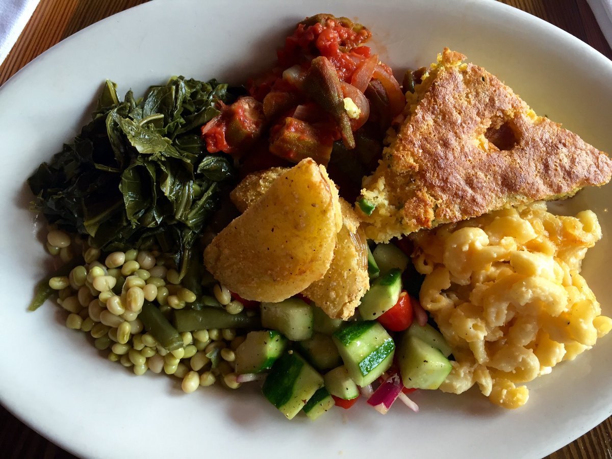 FrankStitt's tweet photo. Last day of the summer #VegetablePlate at #BottegaCafe! #BhamEats https://t.co/1LvAS6WwO8