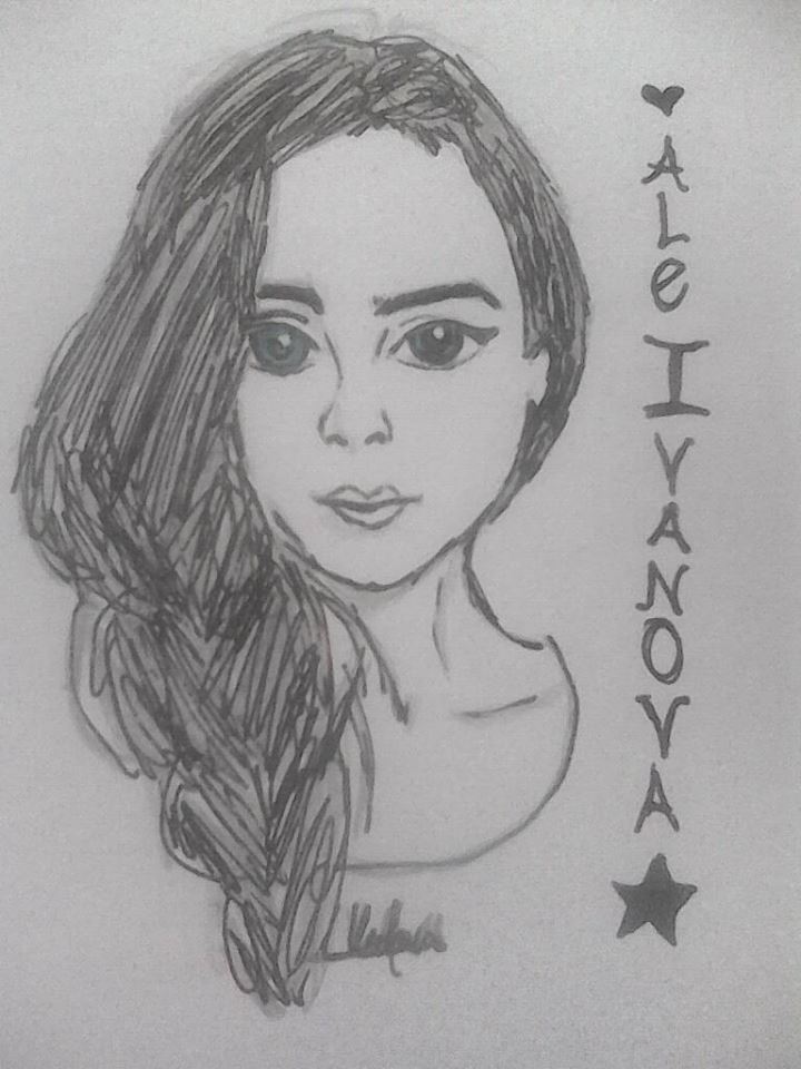 ivanovers_'s tweet photo. @AleivanovaStyle este hermoso dibujo lo envió victoria mercado... Te quedo padrísimo!! 🎉💕💕 https://t.co/RKCzOT5SEm