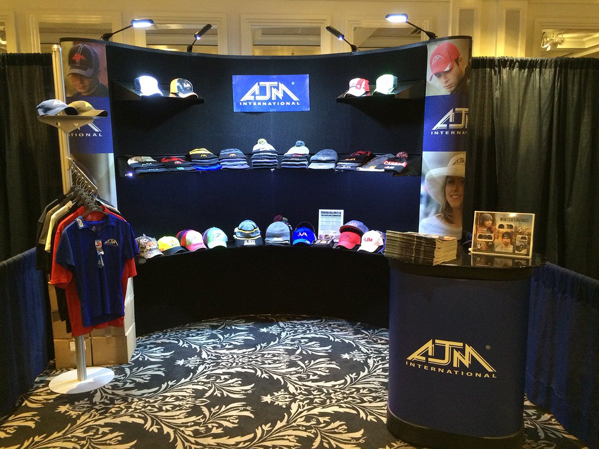 AJMINTL83's tweet image. Don't forget to visit our booth #20 and check out our NEW 2016 winter collection!
#PPPC #TopsPlus #PromoProducts