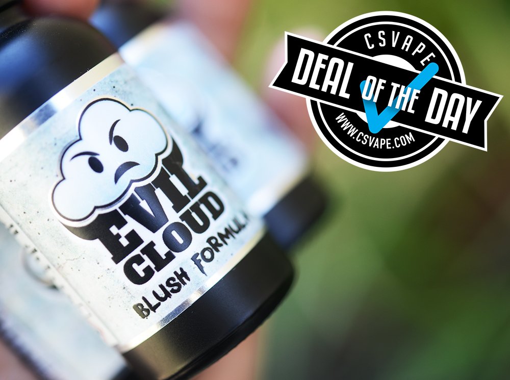 Our eJuice of the day is Blush Formula by Evil Cloud E-Liquid <a href="/evilclouduk/">꒰꒦꒐꒒ ꒝꒒ꑙ꒤꒯</a>.
Valid at csvape.com!