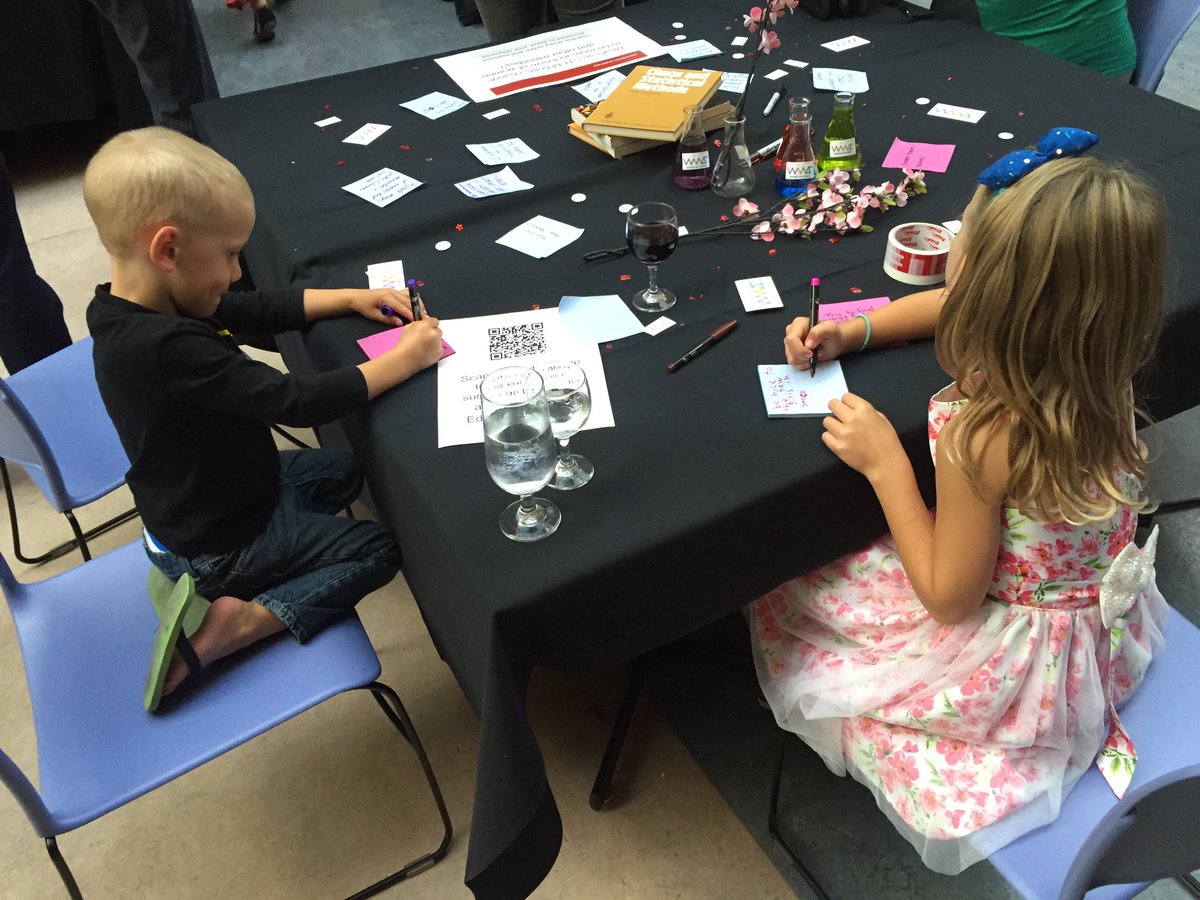 kyrajns's tweet image. Early engagement in the quest to make STEM welcoming for all @EdenHennessey&apos;s #DistractinglyHonest exhibit #Laurier