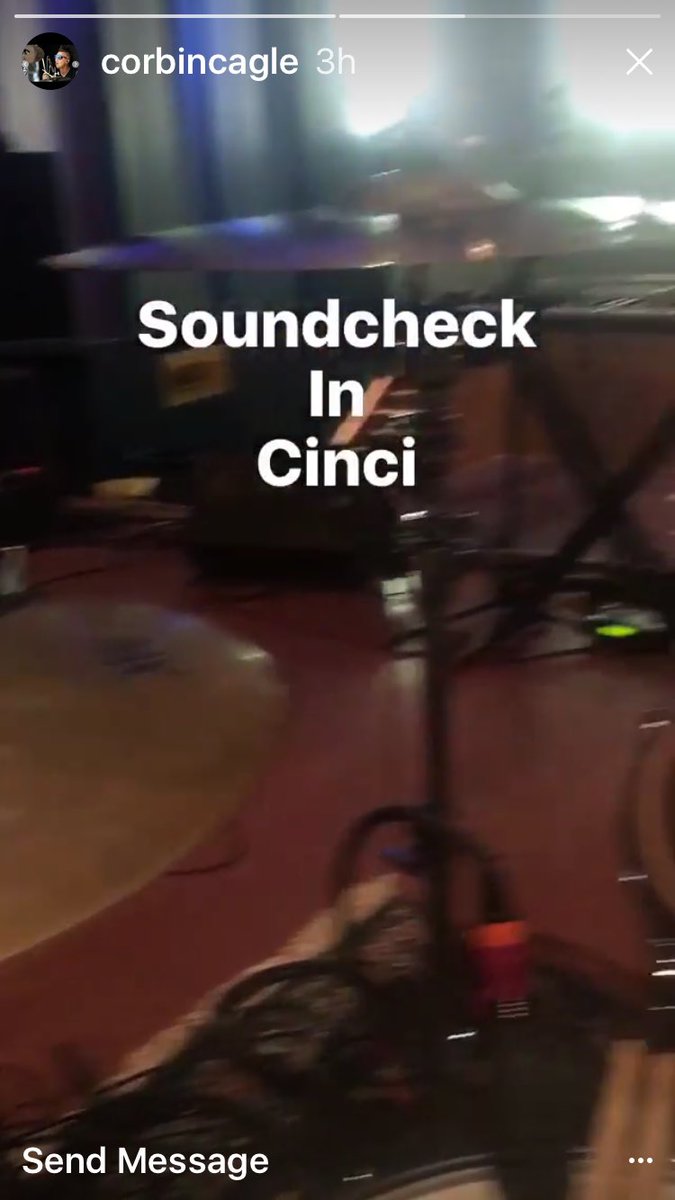 BrookeEdenTeam's tweet photo. #SoundCheckin in Cinci 🤘🏽 https://t.co/efLZtpjMEB