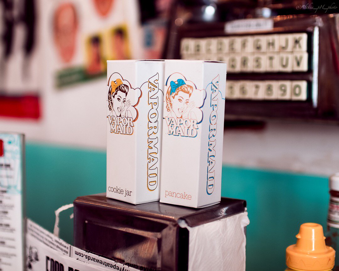 Sweet, buttery #CookieJar or light and fluffy #Pancake? Which #VaporMaid is your #VaporMaid?