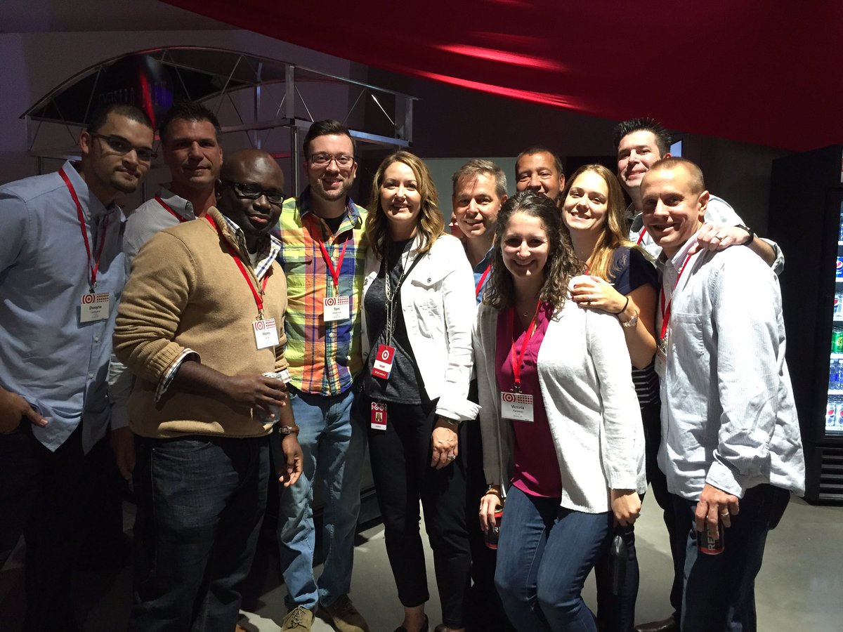 VicPanarese's tweet photo. BadassBostonians hanging with our CEO, COO, and EVP of Stores!! #wearetarget @samshah21 @JimHogan23 @achiarelli221 https://t.co/mevznKMyg9