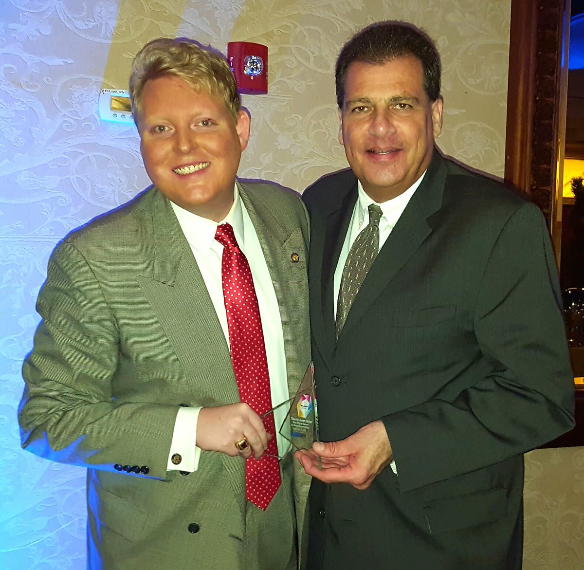 MarkGrossmanPR's tweet photo. Proud to have nominated my good friend @TJ22Hatter for an #LIBNMillennial award. @LIBN https://t.co/a6D67ql1GH