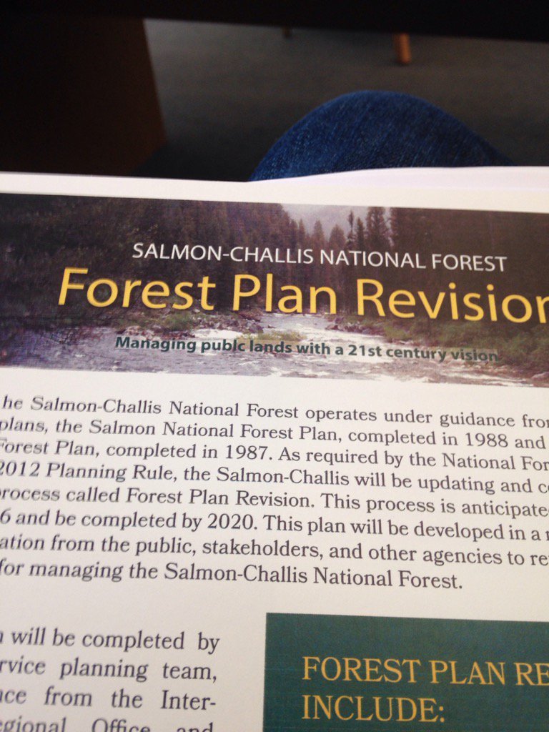 SVStewardship's tweet photo. Great crowd in Mackay talking forest plan revision. #publiclands https://t.co/gan1AuLrPY