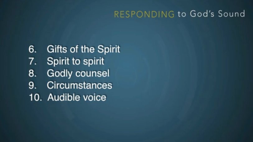 woffamily's tweet photo. God speaks to us in 10 primary ways... - @BishopBronner #GodsSound https://t.co/8nbfINMzqE