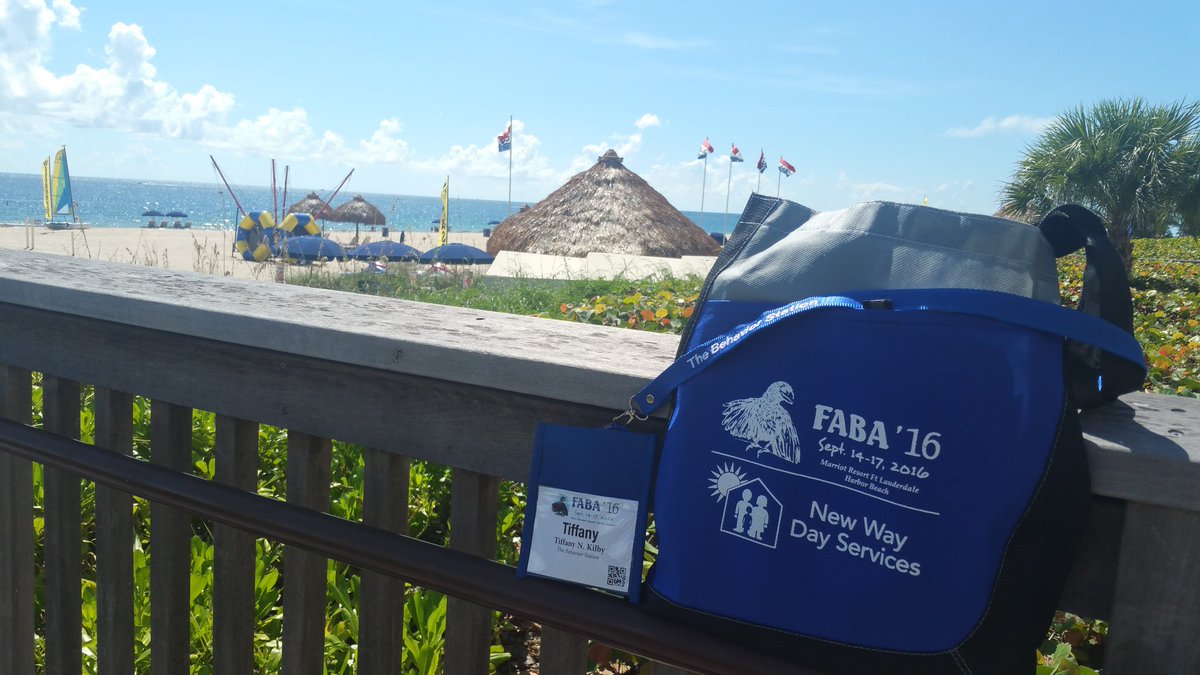 BehaviorStation's tweet photo. This week, #FirstThingInTheMorningI go to #FABA2016! #behavioranalysis #TheBehaviorStation https://t.co/XR959jQ4Ed