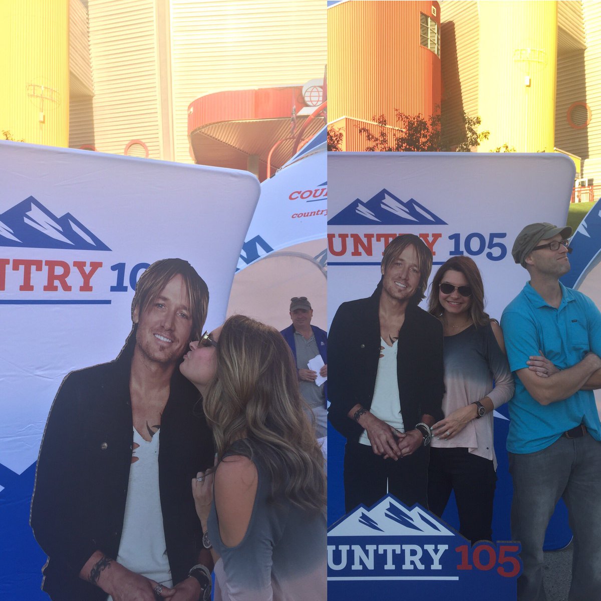 hemerookie's tweet photo. #luvinonkeith @Country105_FM   #closestiwillget https://t.co/oIhYMgsRja