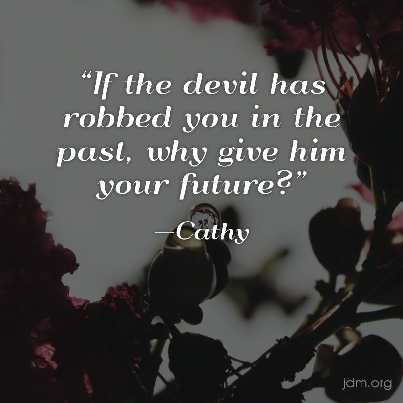 jesse_duplantis's tweet photo. "If the devil has robbed you in the past, why give him your future?" —Cathy https://t.co/pna8O9ImwP