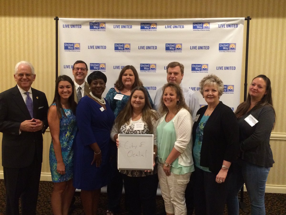UWMarionCounty's tweet photo. Thank you @CityofOcalaFL for helping us kick-off our Community Campaign! #what1isdoing #WillYouBeOne #IamOne https://t.co/LcKRmdjwyL