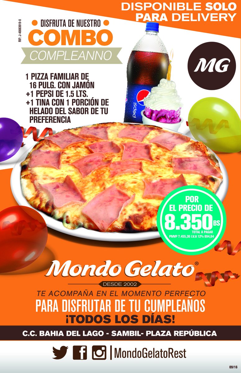 MondoGelatoRest's tweet photo. No lo pienses mas..! Acércate a nuestras sedes MONDO GELATO Plaza de la Republica y C.C Bahia del Lago. https://t.co/Ee9WxxafTC