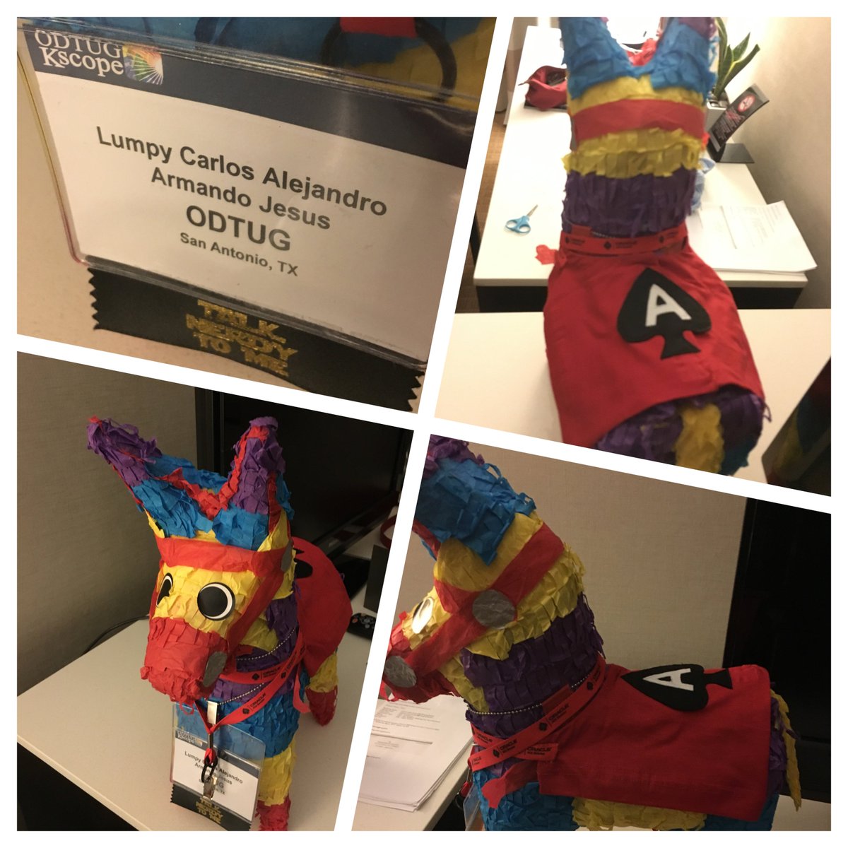 StanleyACED's tweet photo. Meet my replacement #ACED #OOW16 https://t.co/lo5pb7Fn5u
