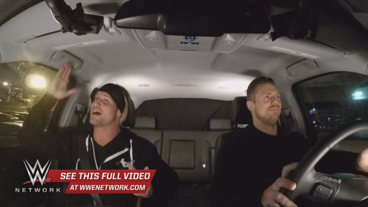 What happens on the road stays on the road ... except on #WWERideAlong on .