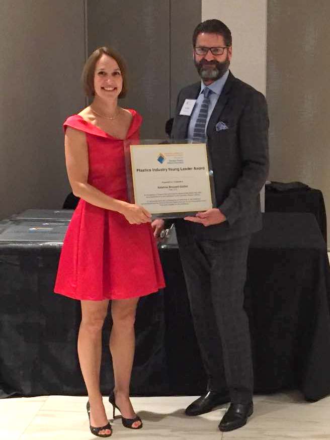 Polystyvert received the Plastic Industry Young Leader Award ! Thank you @CPIA_ACIP !