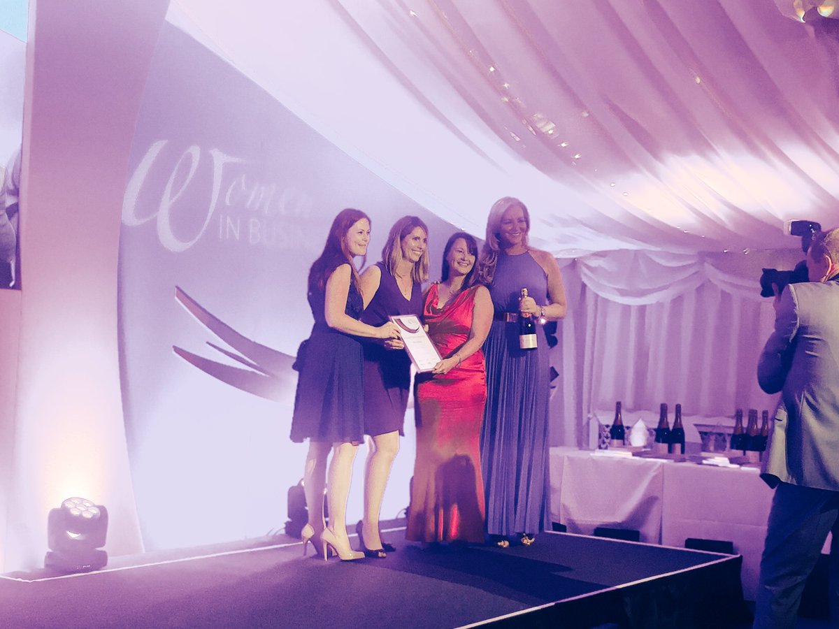 FrancesMoore_'s tweet photo. Great night @HUWIM Congratulations @MenziesLLP for winning Enlightened Employer #WomenInBusiness https://t.co/XIHiRFDPrH