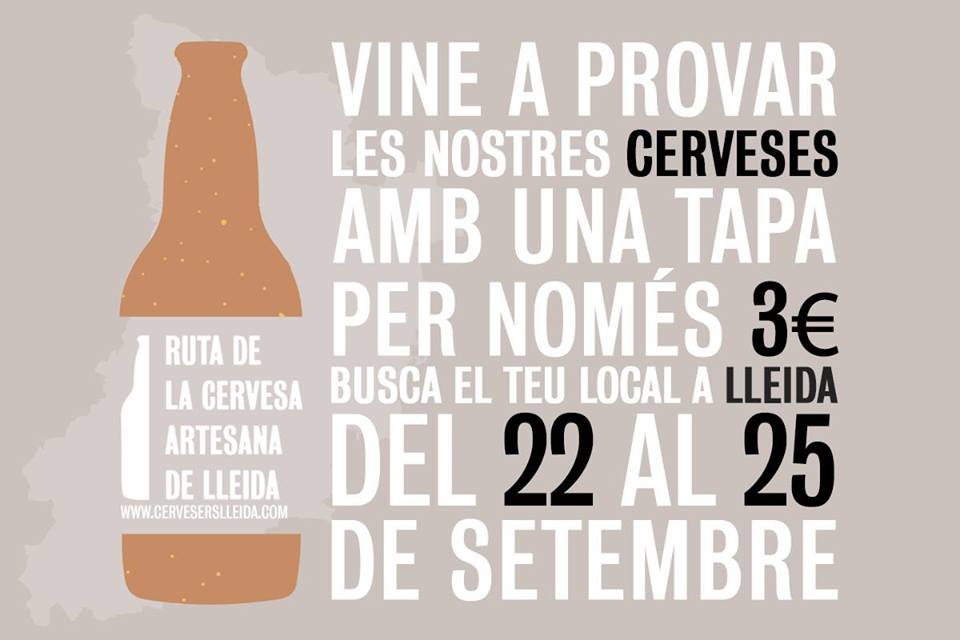 baralleida's tweet photo. Amants de cerveses artesanes, prepareu-vos! @CervesesPonent @CervesaMatoll @CTretzePirineus @VellaCaravana @LoPerot https://t.co/ou2IogUS0O