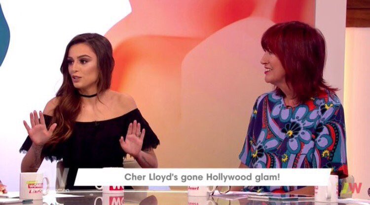 ScareLloyd's tweet photo. Had such a great time on @loosewomen ! It's so nice to be back in the UK! ❤️ https://t.co/EG0sPW7IwZ