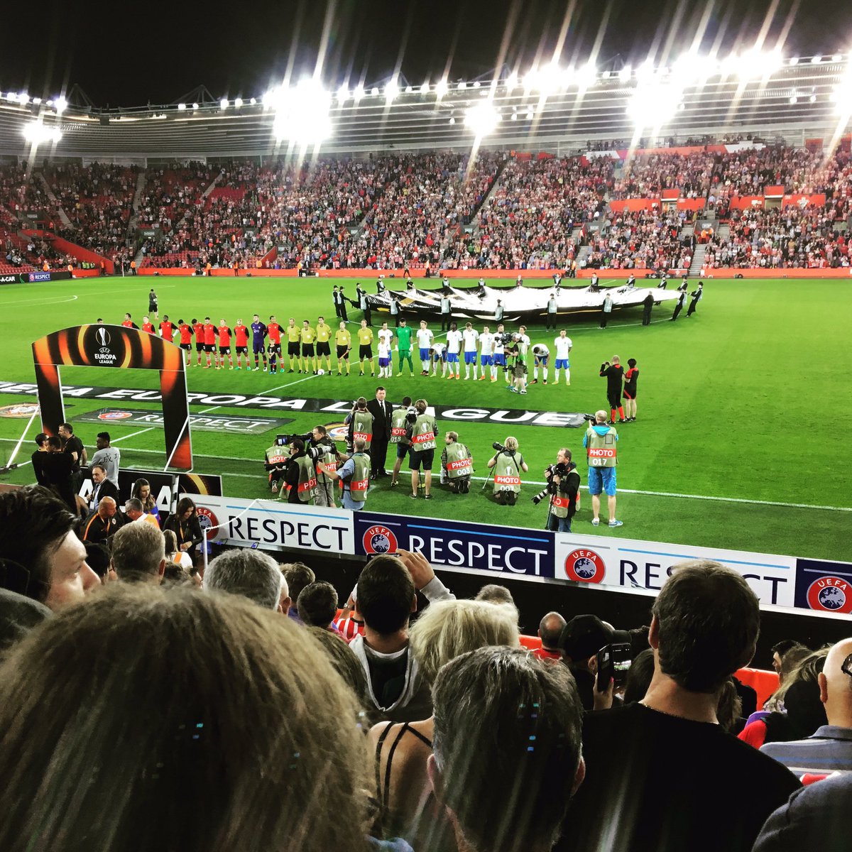 Saints v Sparta Prague!