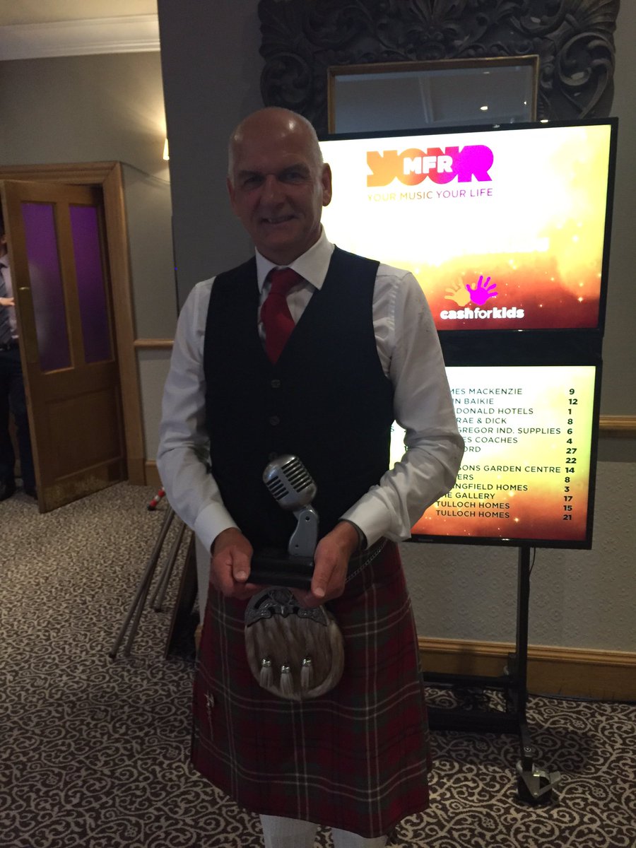MorayFirthRadio's tweet image. Ivan Scott teacher of the year #mfrawards