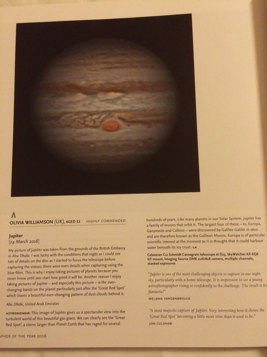 WilloTC's tweet photo. So proud of @youngAPotY14 Highly Commended in #astrophoto2016 #prouddad https://t.co/FUtYheLjV4