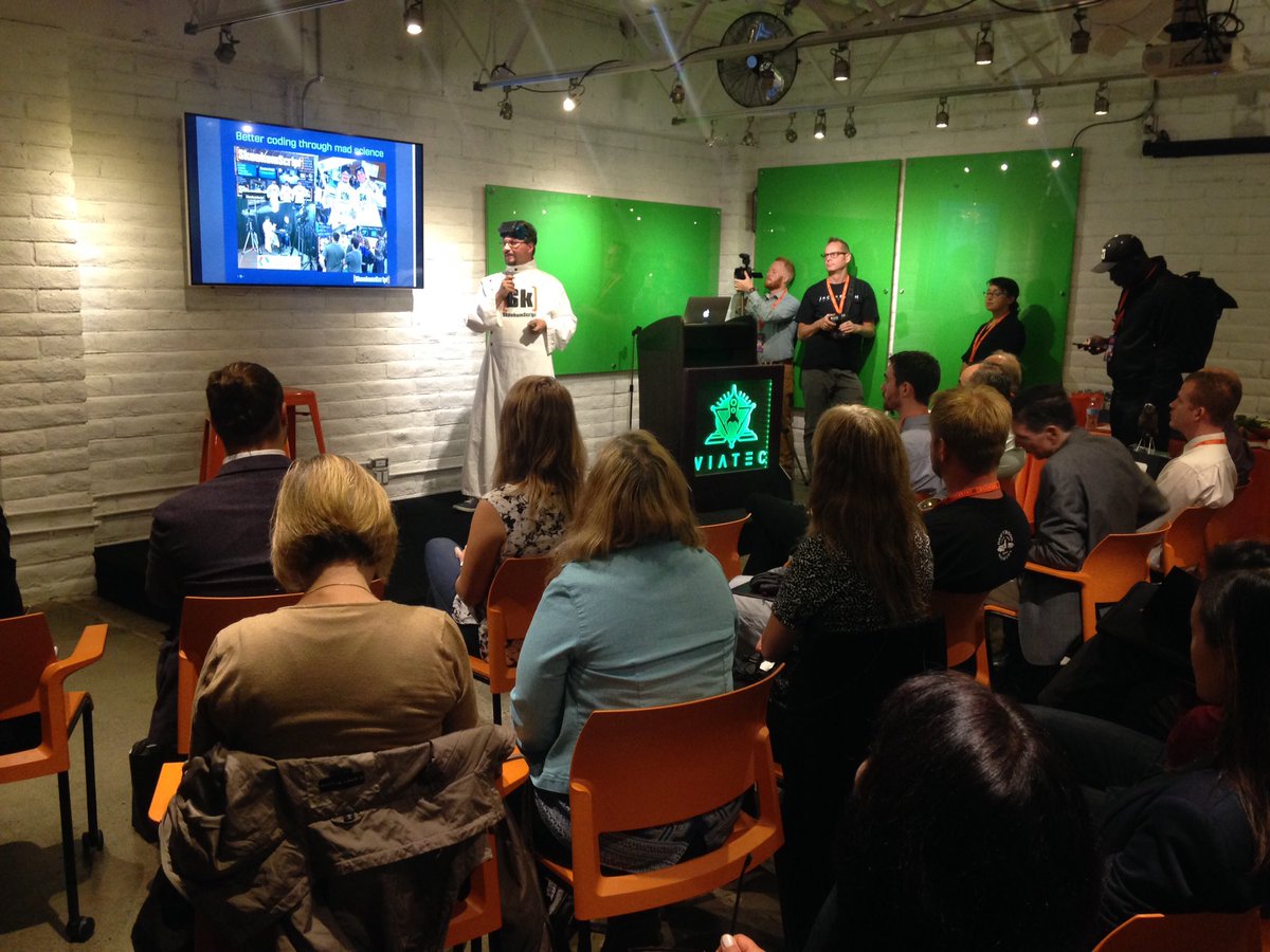 haroventures's tweet photo. Awesome pitches at the Launch &amp; Learn event at #forttectoria Thank you @VIATEC and @RBC_Canada https://t.co/GYe54GuLKw
