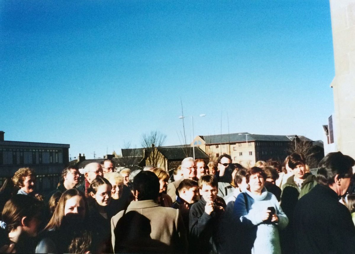 This is the day St Margarets opened up after a year of renovations in 2000! Can you spot anyone you know? #TBT ^CC