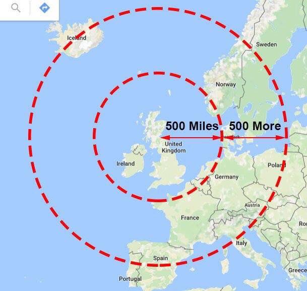 lesleyjames123's tweet photo. Handy chart showing how far the Proclaimers would walk just to be the one who wakes up next to you. 😂😂
#FeelingSilly https://t.co/Cp8bXZwtX9