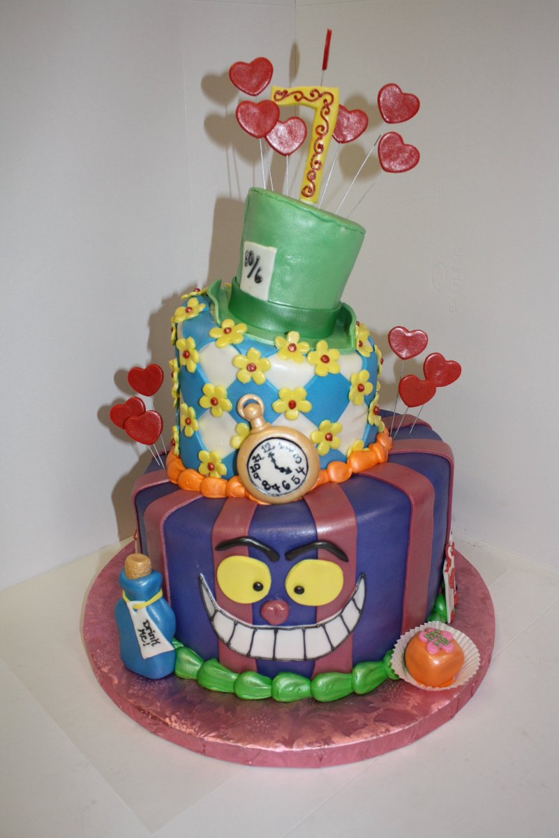 Cake Junkie can create some really distinct and flavorful cakes. Take a look at this Alice In Wonderland cake!