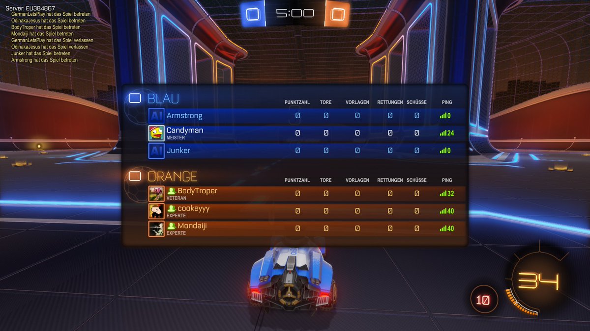 Fischi34123's tweet photo. Der Moment wenn @GermanLetsPlay &amp; @OdinakaJesus in deine Rocket League Runde joinen und instant wieder disconnecten https://t.co/j5eBOSJ4r8