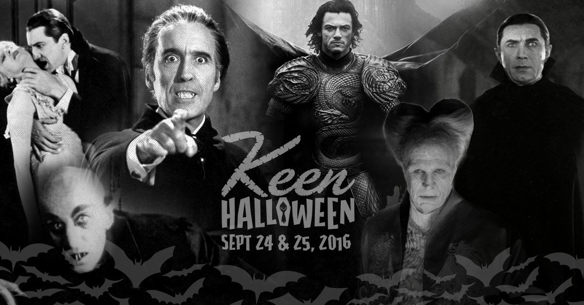 keenhalloween's tweet photo. It’s a bird! It’s a bat! It’s Dracula! Vampires Through the Ages. Save $5 now at https://t.co/sN4SVZCnAs. #KeenWeen https://t.co/WD5teVjX0R
