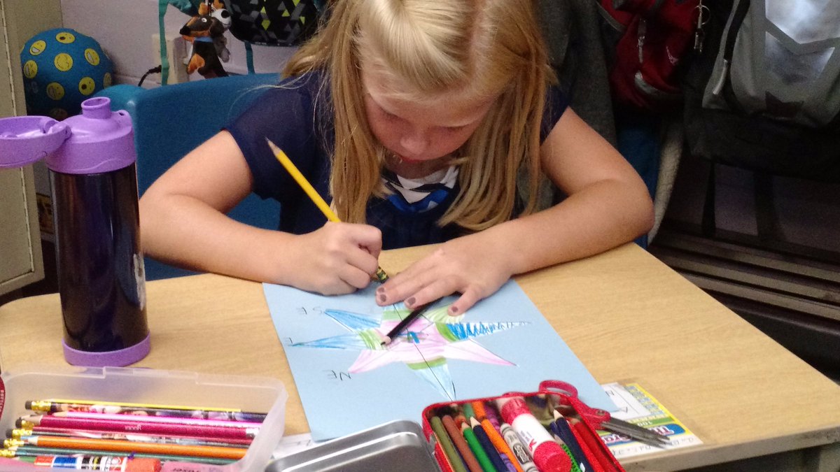SS_Gr3's tweet photo. Getting ready for mapping skills in Mrs. McGuire's 3rd grade classroom #collegecareerready#POP https://t.co/pvW9fu7aKQ